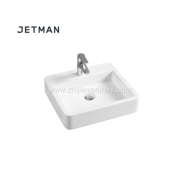 Chaozhou rectangular bathroom small wash hand art basin